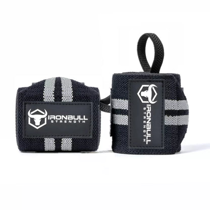 Classic Wrist Wraps - Black/Gray - Fitness Dépôt +