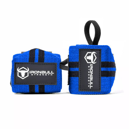 Classic Wrist Wraps - Blue - Fitness Dépôt +