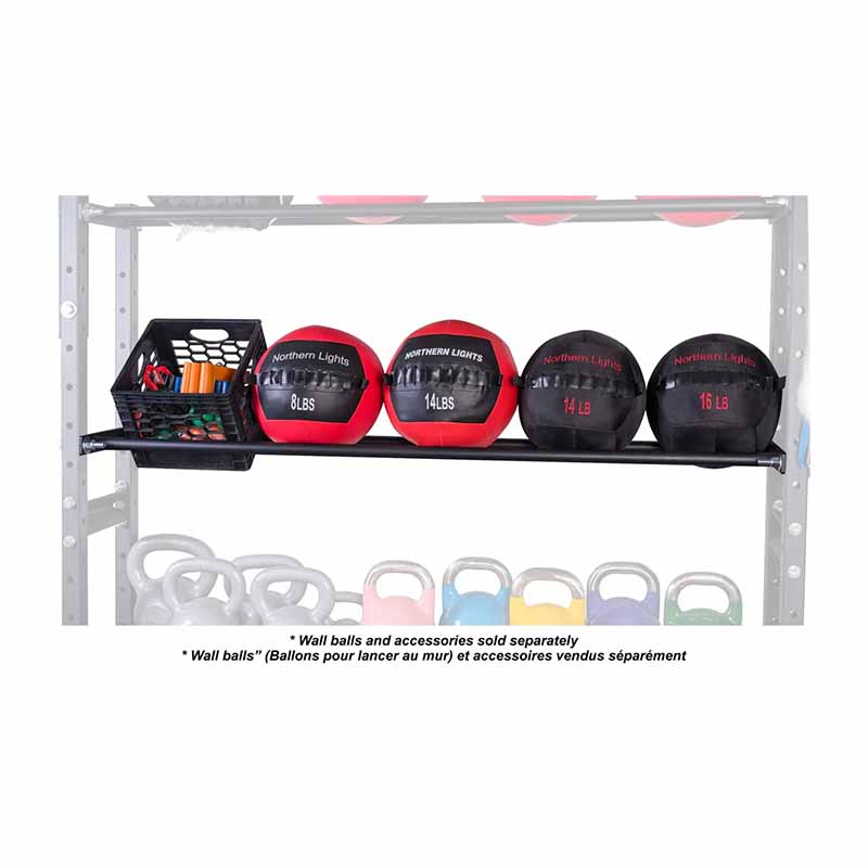 Northern Lights CrossBox 70 Double X Bar Shelf 1.25 Fitness Depot