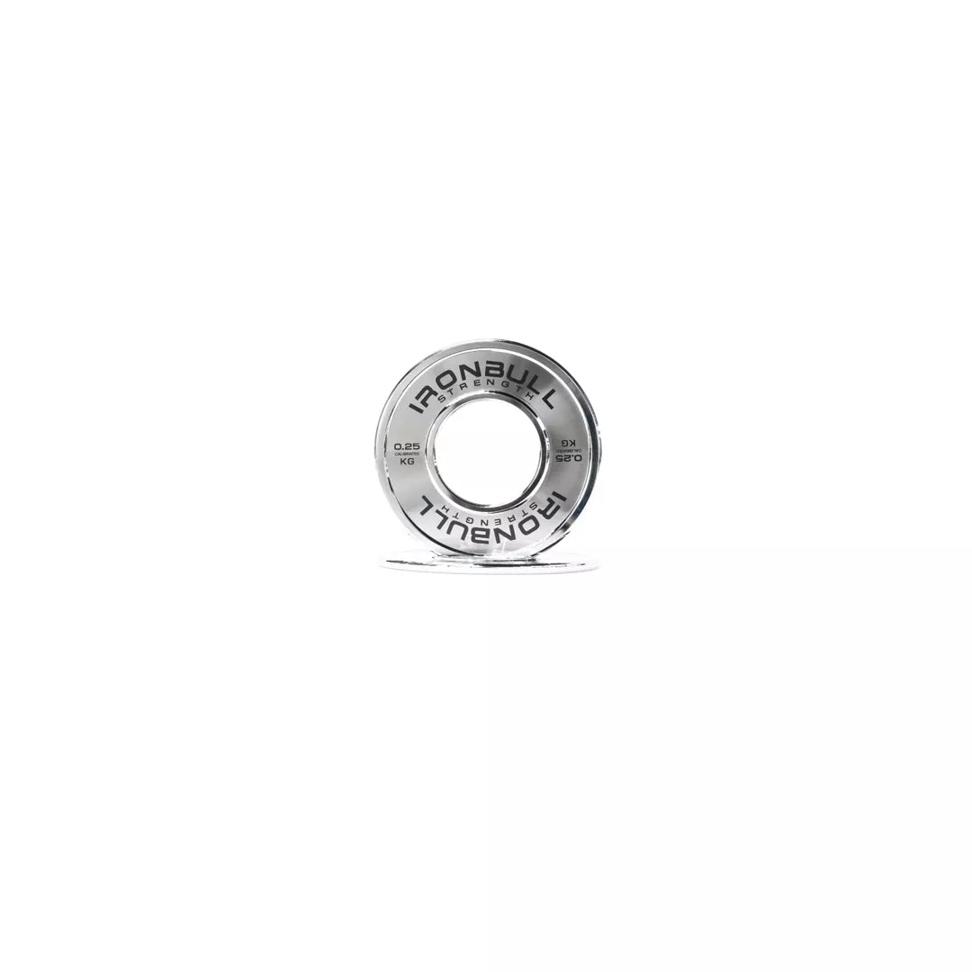Calibrated Chrome Weight Plates & Sets (KG) - 0.25K Pair - Fitness Dépôt +