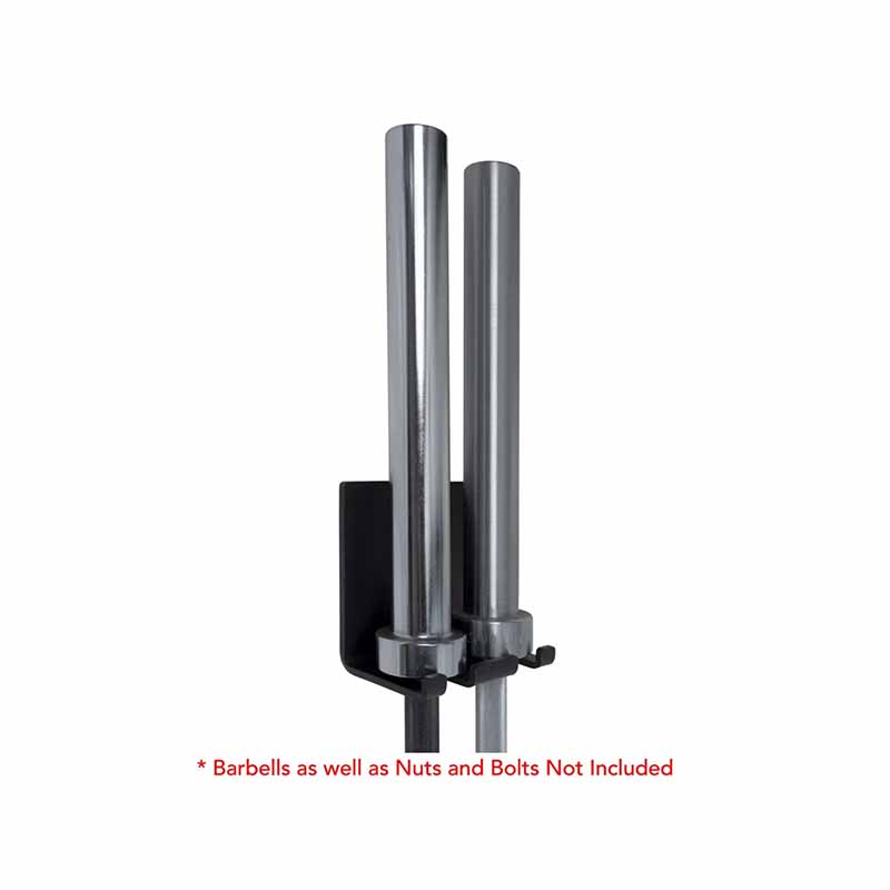 Rangement Barbell , Support Mural Vertical Pour Double Halteres De Fitness 2 Barres Olympiques Solide Et Durable Rangement Barbell , Support Mural Vertical Pour Double Halteres De Fitness 2 Barres Olympiques Solide Et Durable