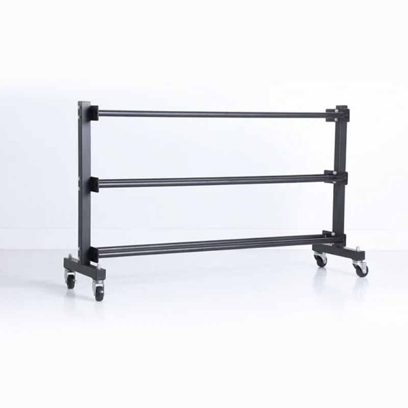 Support commercial à balles médicales XM à 3 niveaux avec roues - Fitness Dépôt +
