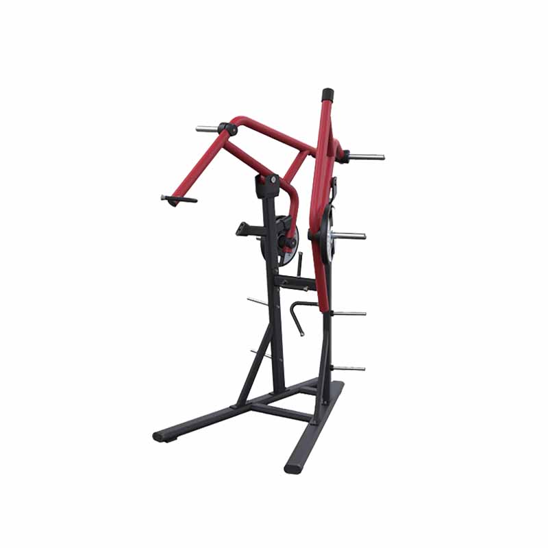Presse à déclinaison debout à charge de plaque - Fitness Dépôt +