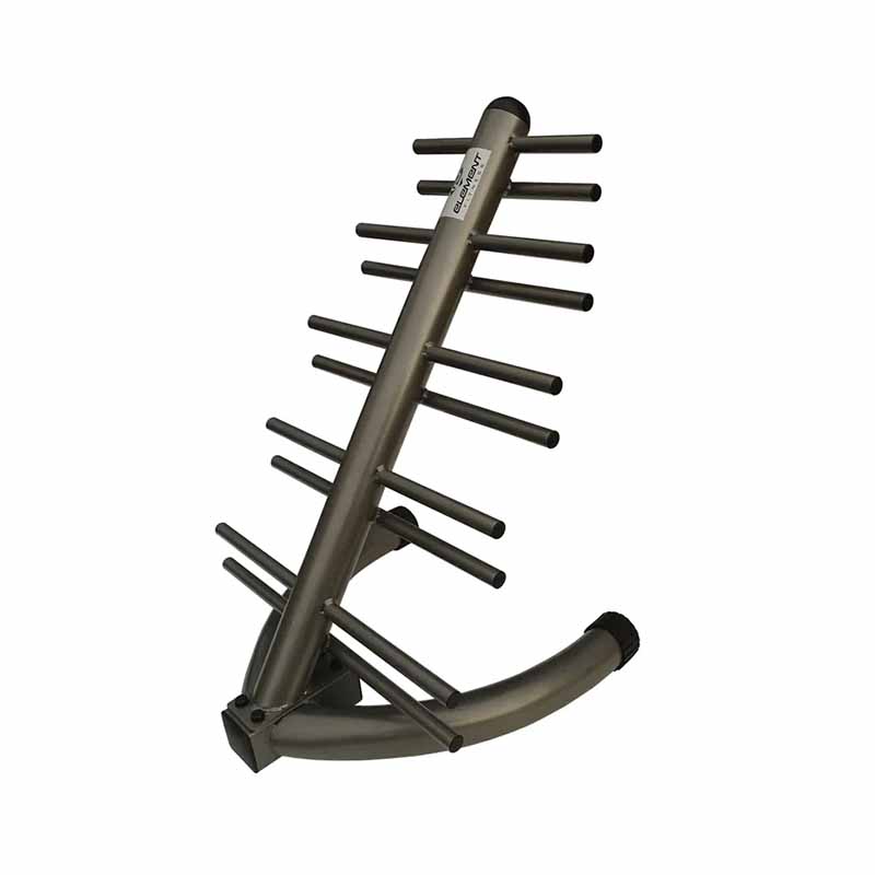 Support d'haltères vertical pour haltère en vinyle/néoprène Element Fitness - Fitness Dépôt +