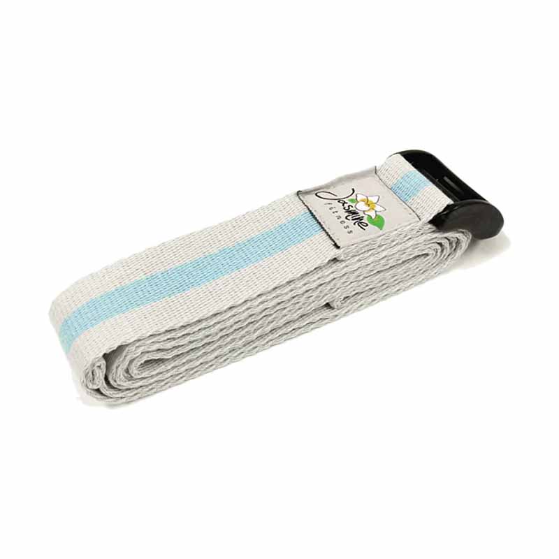 Sangle de yoga en coton Jasmine Fitness - Fitness Dépôt +
