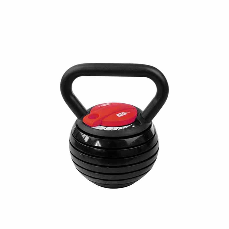 Kettlebell Ajustable 40lbs (18Kg) - Fitness Dépôt +