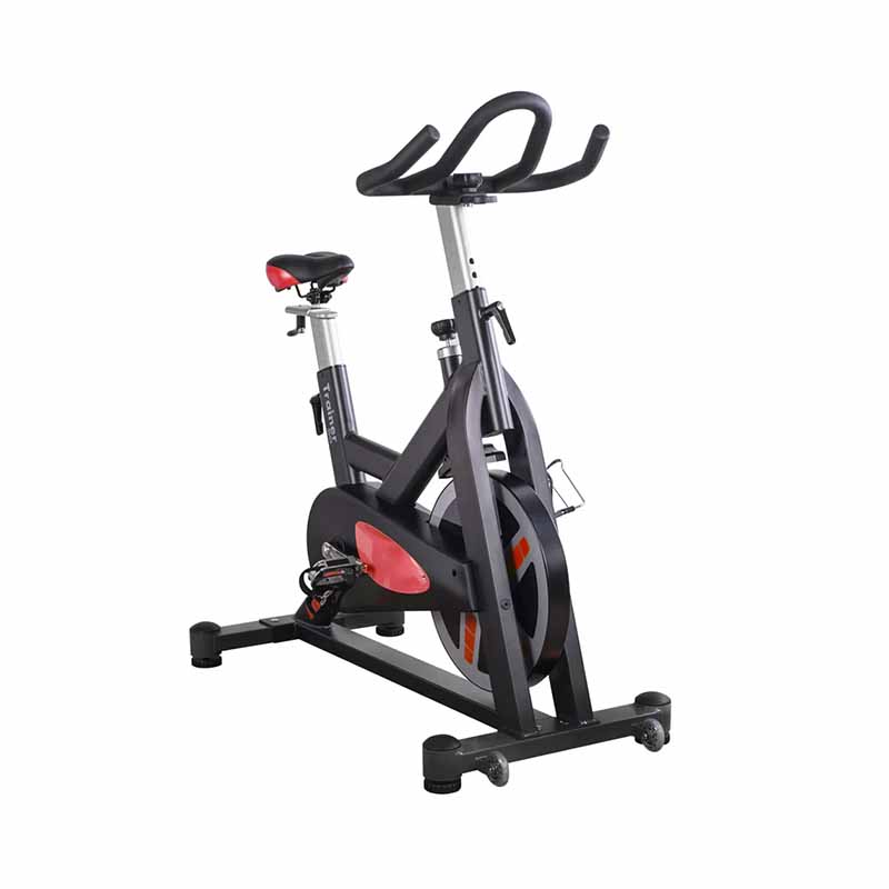 Vélo de groupe d'intérieur HMC 5008, rouge - Fitness Dépôt +