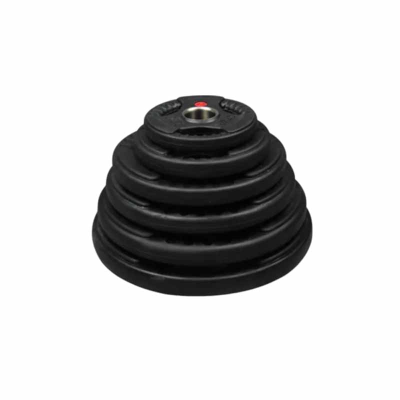 Three grip 340 LB 4x (45lb/25lb/10lb/5lb/2.5lb) - Fitness Dépôt +