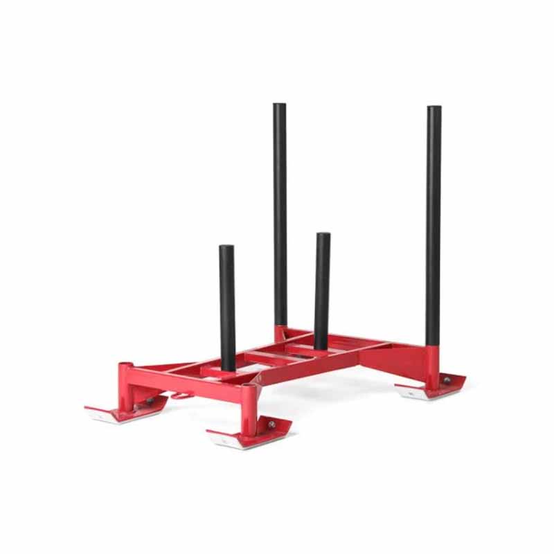 Sled (traîneau à pousser) rouge - Fitness Dépôt +