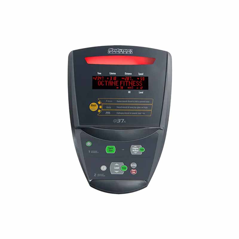 Vélo elliptique Octane Q37, console standard - Fitness Dépôt +