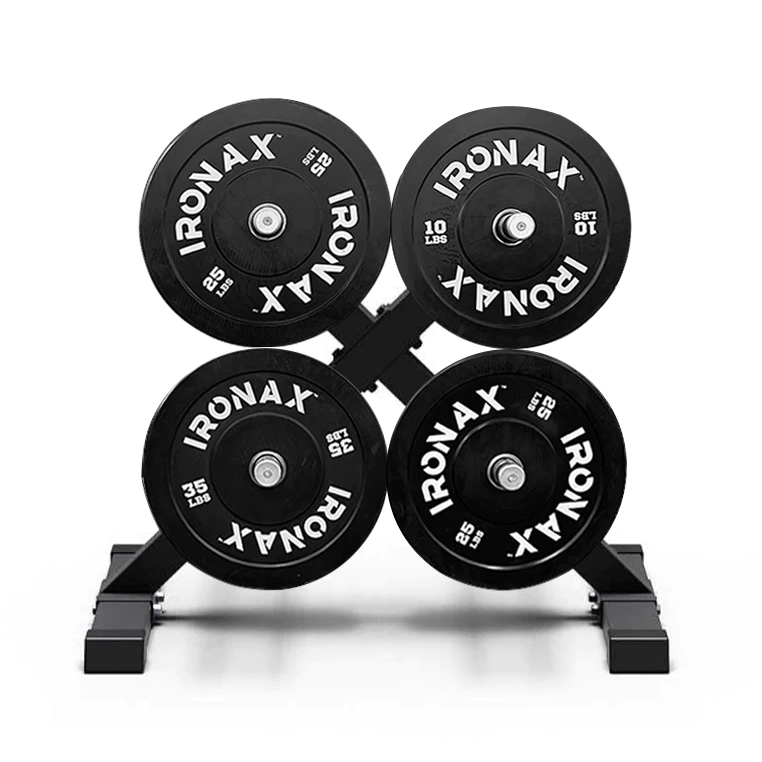 rack a bumper plate et poids olympique XM FITNESS - Fitness Dépôt +