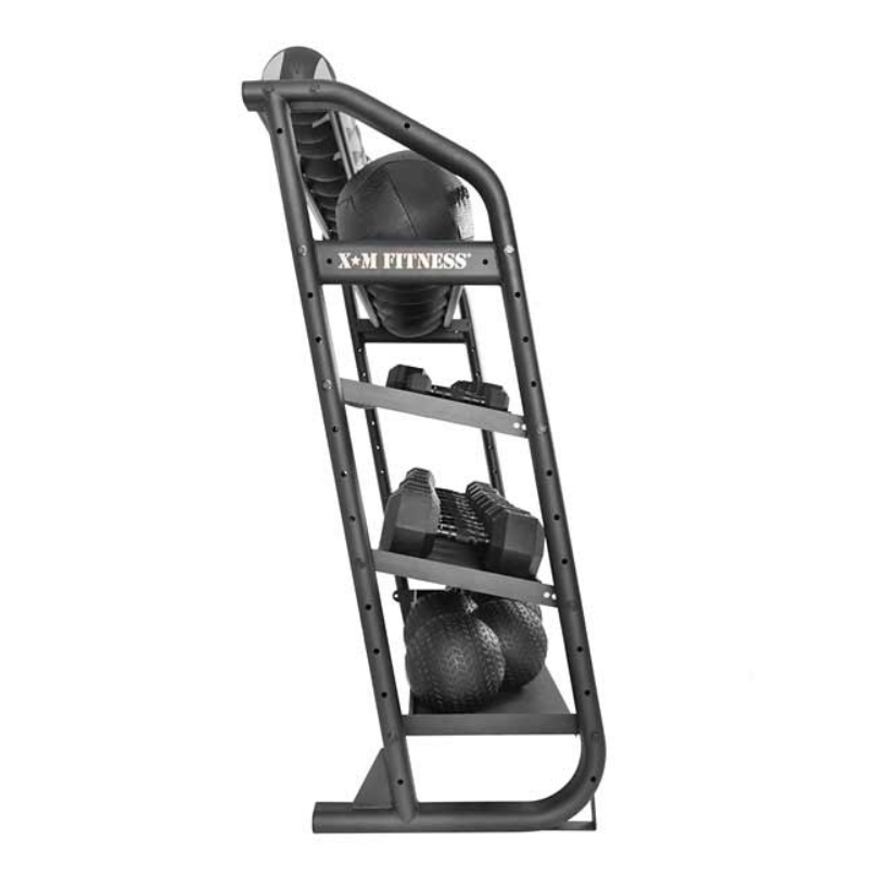 Support de rangement multiple à 5 niveaux XM Fitness - Fitness Dépôt +