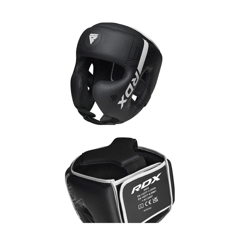 Casque de protection noir F6 - Fitness Dépôt +