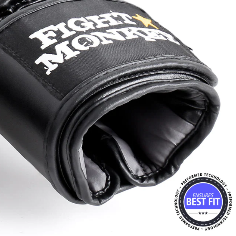 Gants d'entraînement Fight Monkey 12oz - Rose - Fitness Dépôt +
