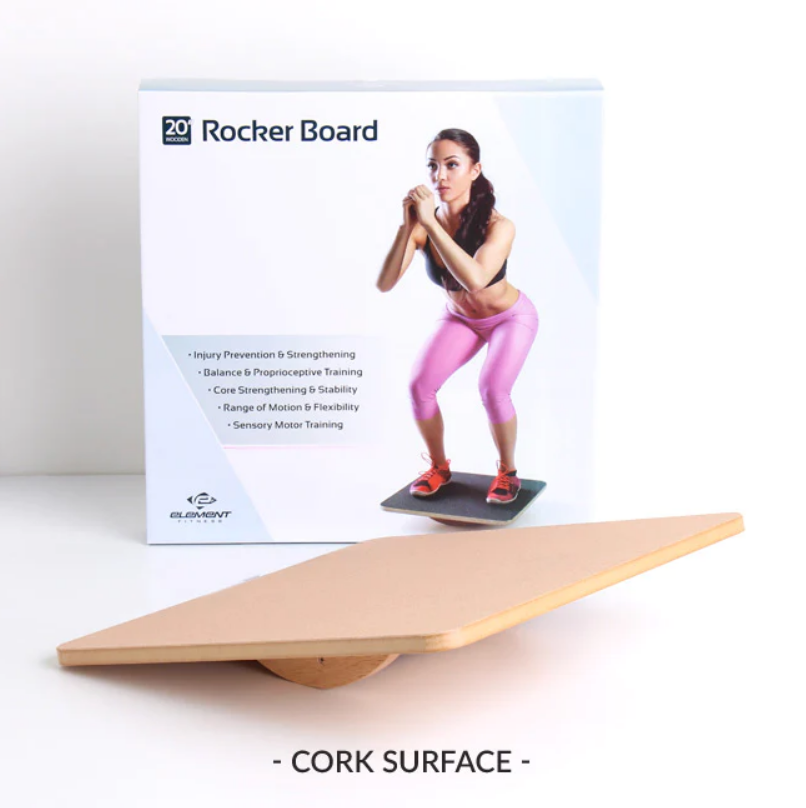 Planche à bascule en bois Element Fitness 20" - Fitness Dépôt +