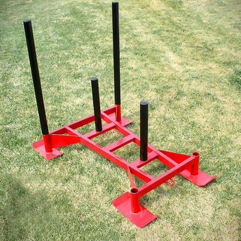 Sled (traîneau à pousser) rouge - Fitness Dépôt +