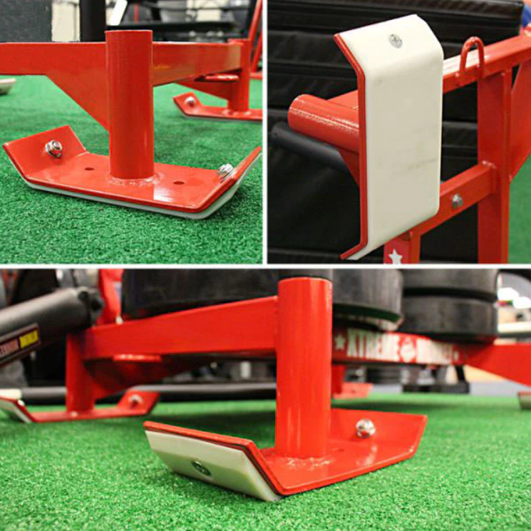 Sled (traîneau à pousser) rouge - Fitness Dépôt +