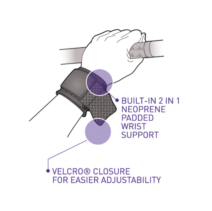 SUPPORTS DE POIGNET PRO-13 DELUXE ROBUSTES - Fitness Dépôt +