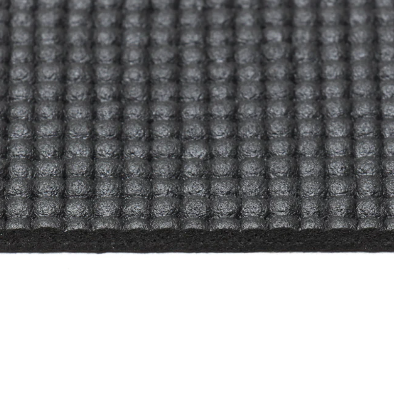 tapis de yoga noir de 5 mm - Fitness Dépôt +