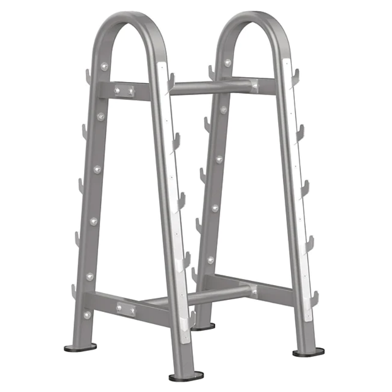 SUPPORT DE 10 BARRES BARBELL SÉRIE ELEMENT TITANIUM - Fitness Dépôt +