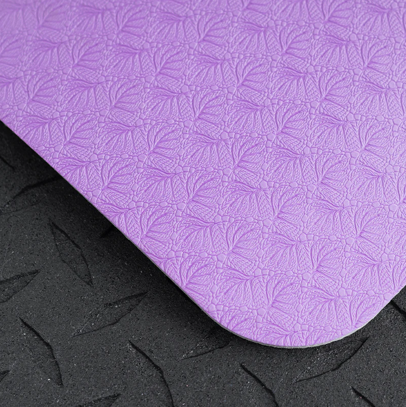 Tapis de yoga Stratusphere 6MM violet - Fitness Dépôt +