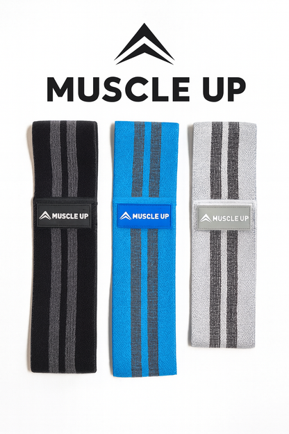 Commercial HIP BANDS en tissu Muscle Up - Fitness Dépôt +
