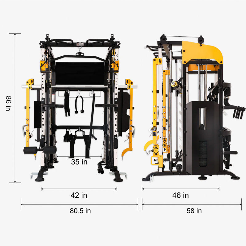 Machine Smith Altas Strength AL-3061B - Fitness Dépôt +