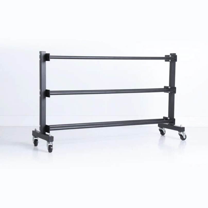 Support commercial à balles médicales XM à 3 niveaux avec roues - Fitness Dépôt +