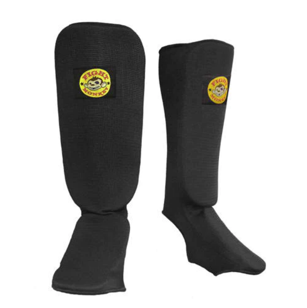 Fight Monkey Protège-tibia/cou-de-pied - Fitness Dépôt +