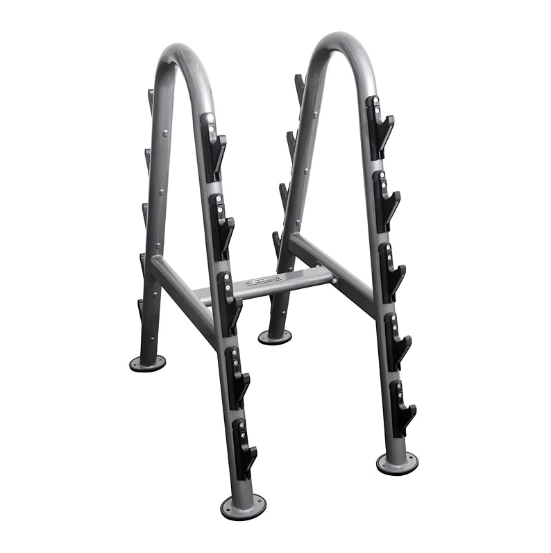 Support de barres barbell Element Fitness, 10 paires - Fitness Dépôt +