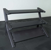 SUPPORT D'HALTÈRES PLAT XM À 3 NIVEAUX - Fitness Dépôt +