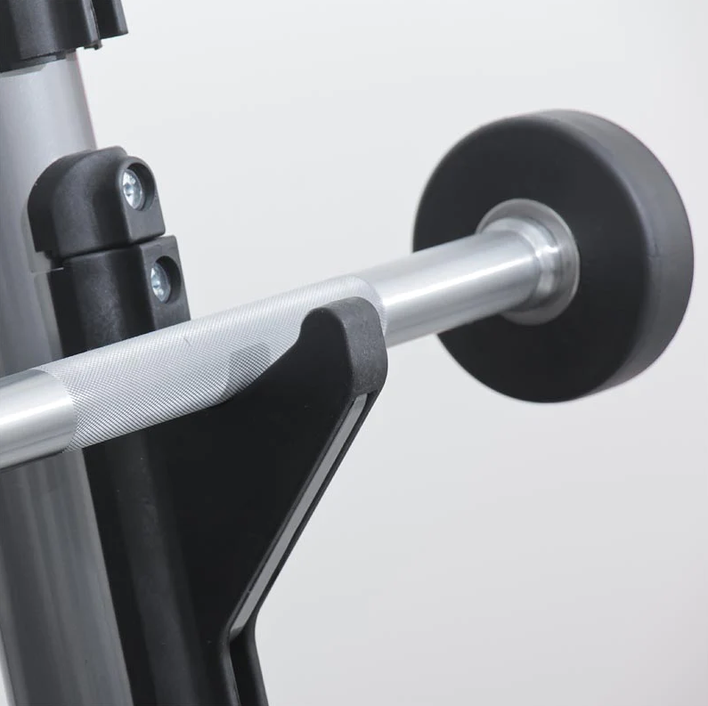 Support de barres barbell Element Fitness, 10 paires - Fitness Dépôt +