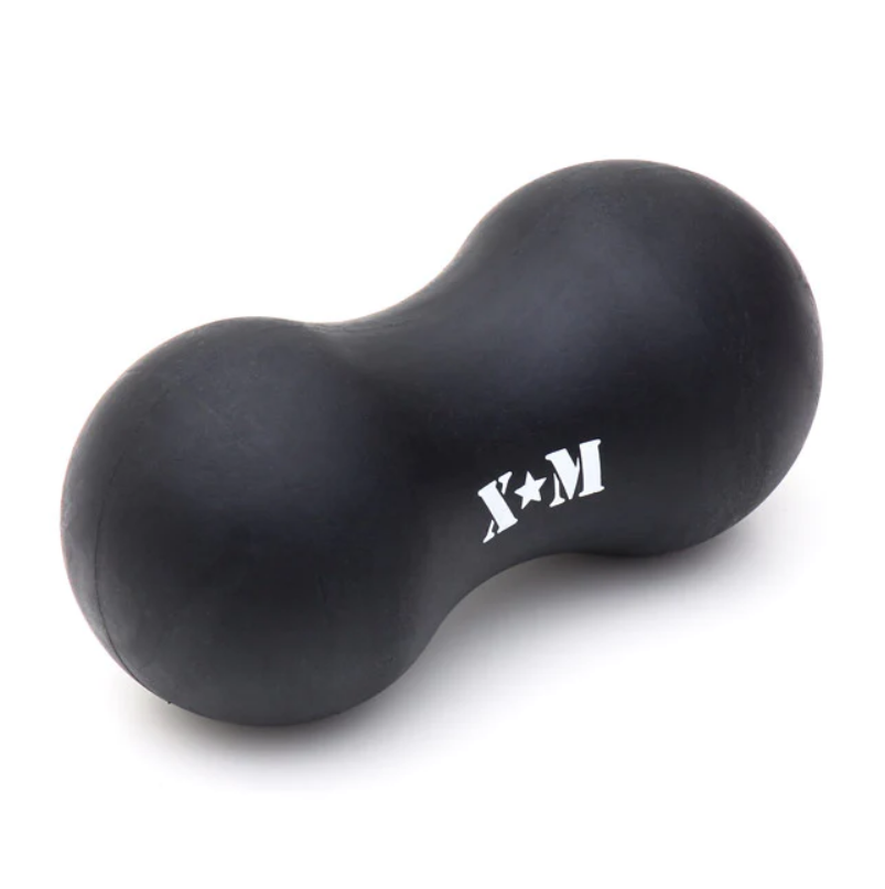 Rouleau de massage à double boule XM Fitness - Fitness Dépôt +