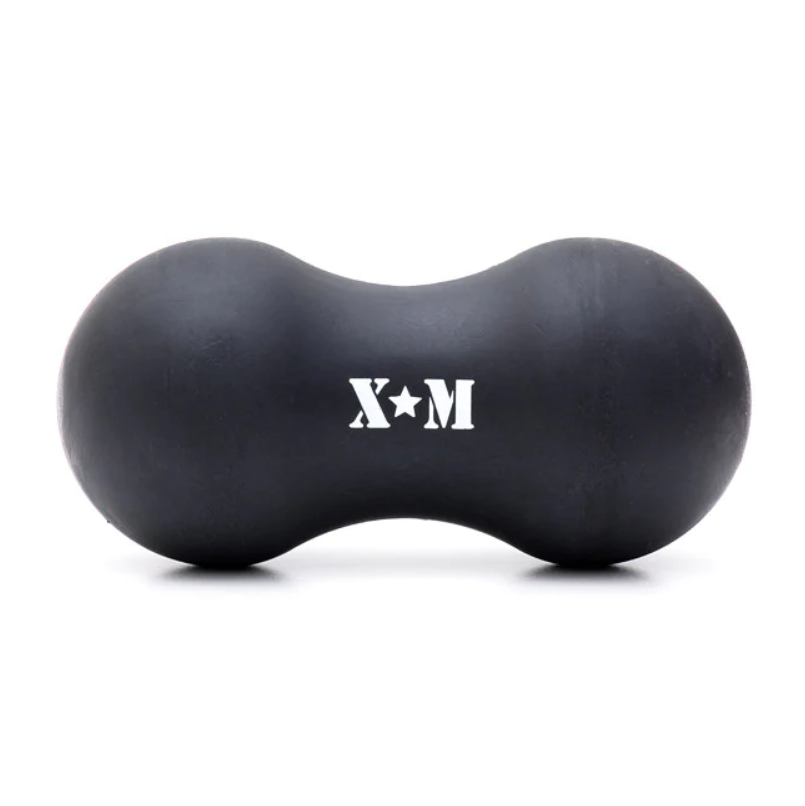 Rouleau de massage à double boule XM Fitness - Fitness Dépôt +