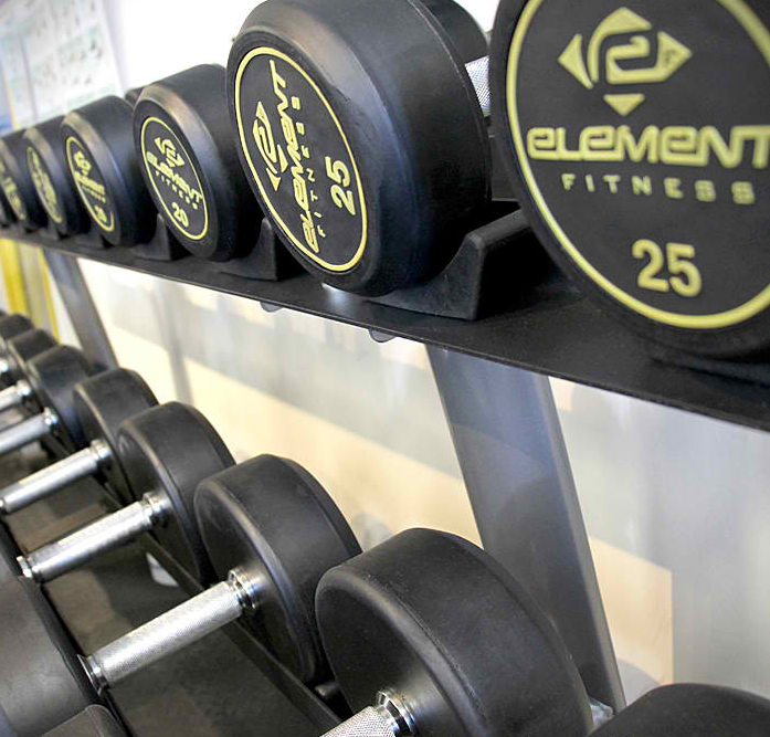 Support d'haltères commercial Element Fitness E-500-9830 - Fitness Dépôt +