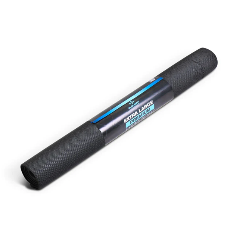 Tapis d'exercice extra large de qualité supérieure Element Fitness - Fitness Dépôt +
