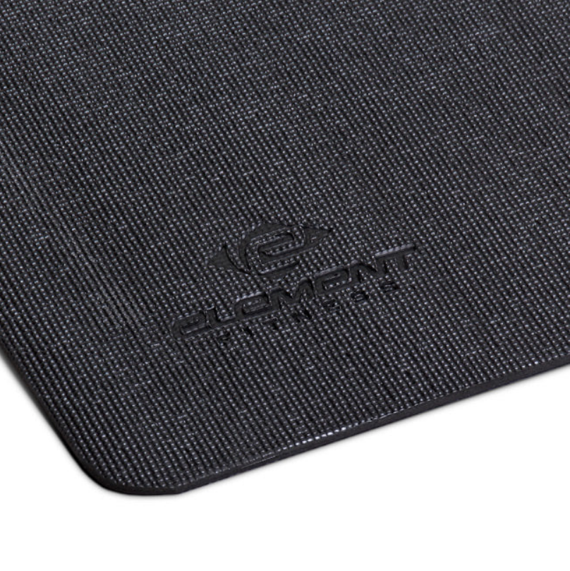 Tapis d'exercice extra large de qualité supérieure Element Fitness - Fitness Dépôt +
