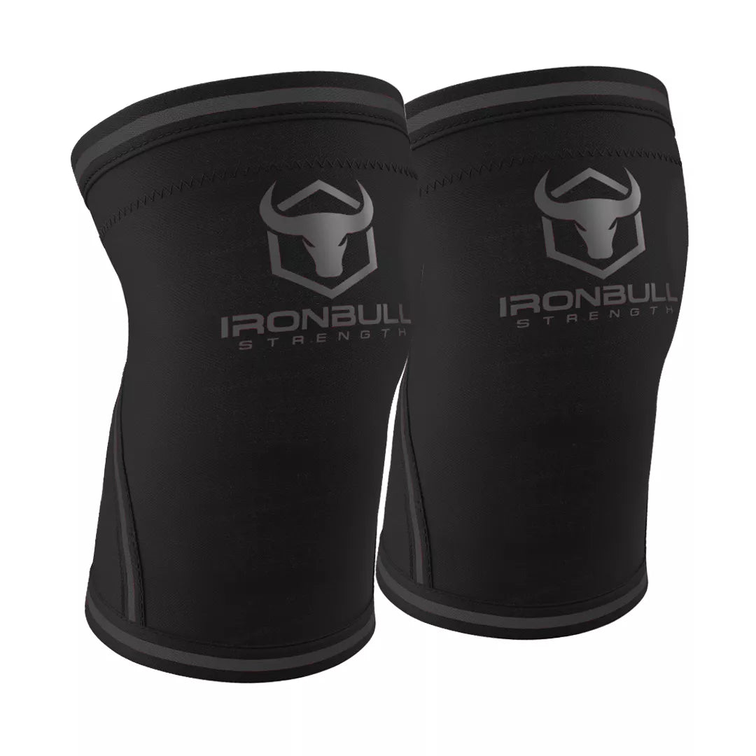 7mm Knee Sleeves - Black / XL - Fitness Dépôt +