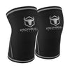 7mm Knee Sleeves - Black/Gray / XL - Fitness Dépôt +