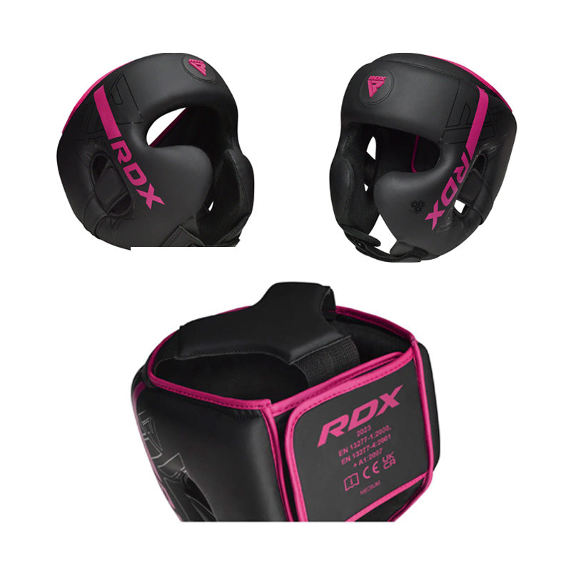 Casque de protection noir F6 - Fitness Dépôt +