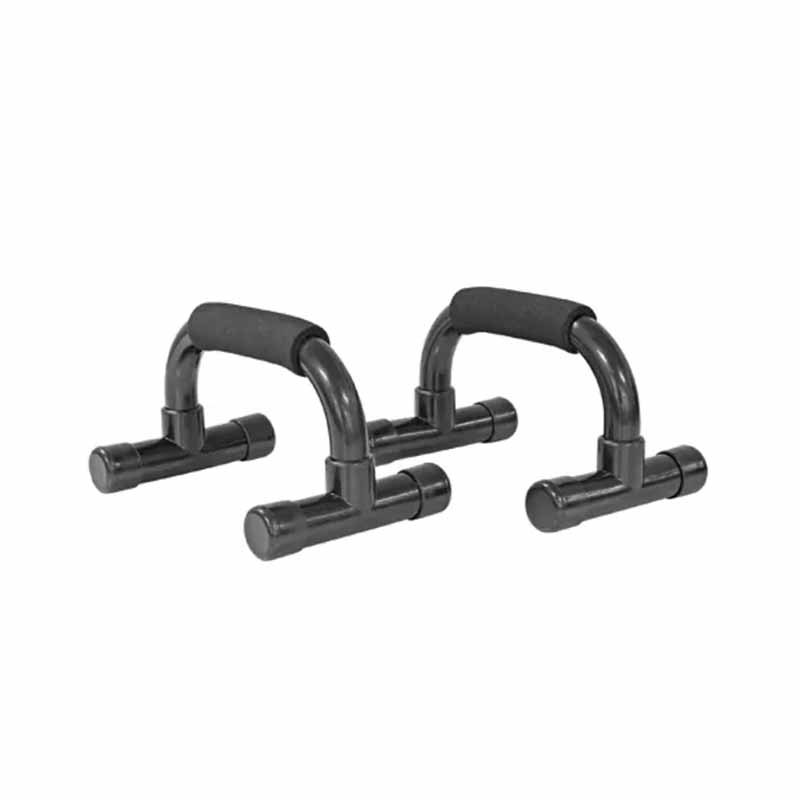 Barres de poussée Northern Lights, PVC, noir, paire - Fitness Dépôt +