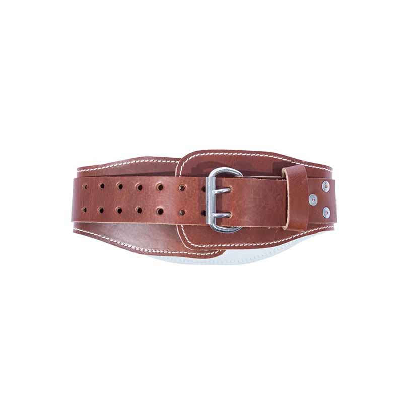 Ceinture contour en cuir huilé Northern Lights, marron, XS - Fitness Dépôt +