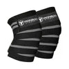 Classic Knee Wraps - Black/Gray - Fitness Dépôt +