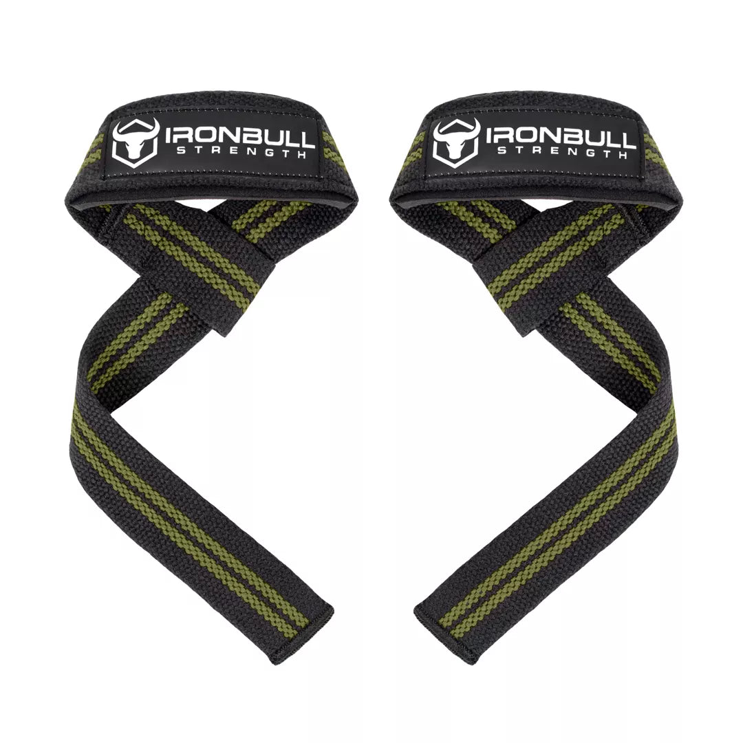 Classic Lifting Straps - Black/Milspec Green - Fitness Dépôt +