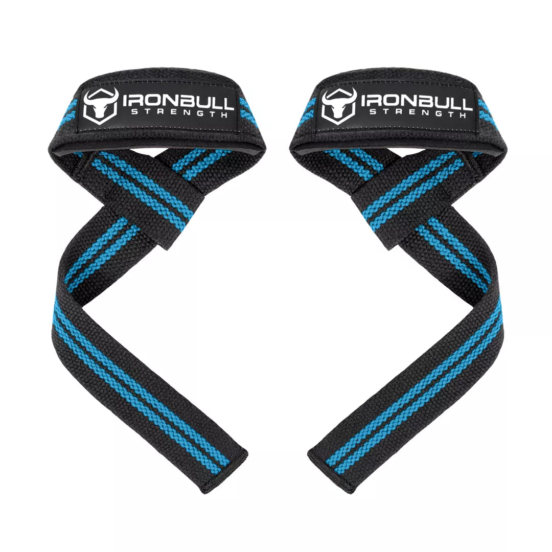 Classic Lifting Straps - Black/Olympic Blue - Fitness Dépôt +