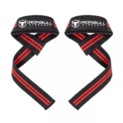 Classic Lifting Straps - Black/Red - Fitness Dépôt +