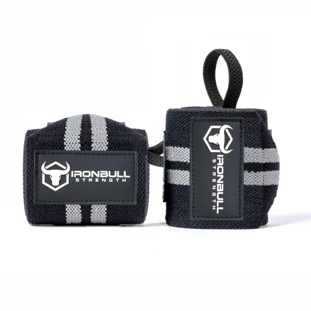 Classic Wrist Wraps - Black/Gray - Fitness Dépôt +