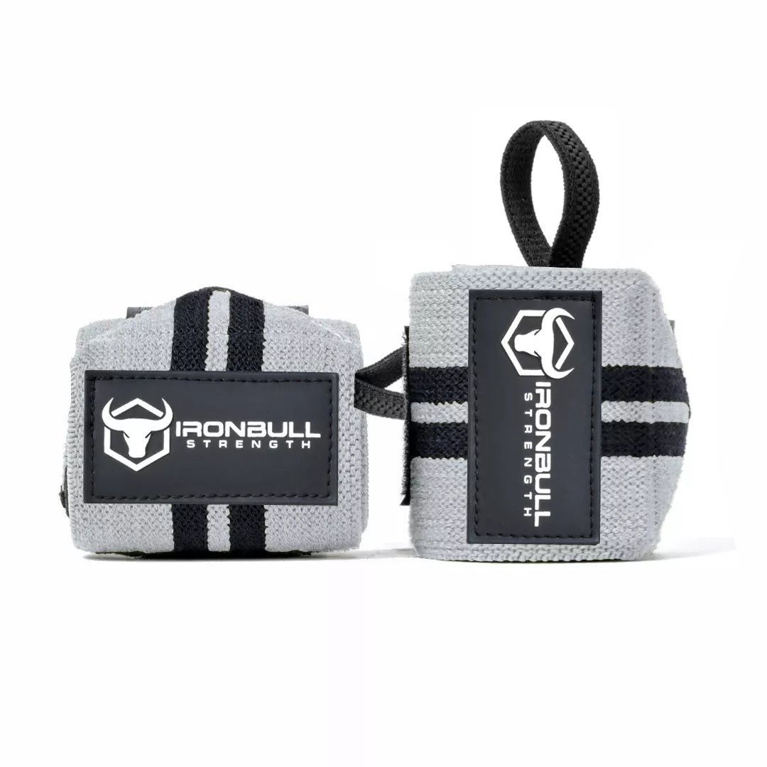 Classic Wrist Wraps - Gray - Fitness Dépôt +