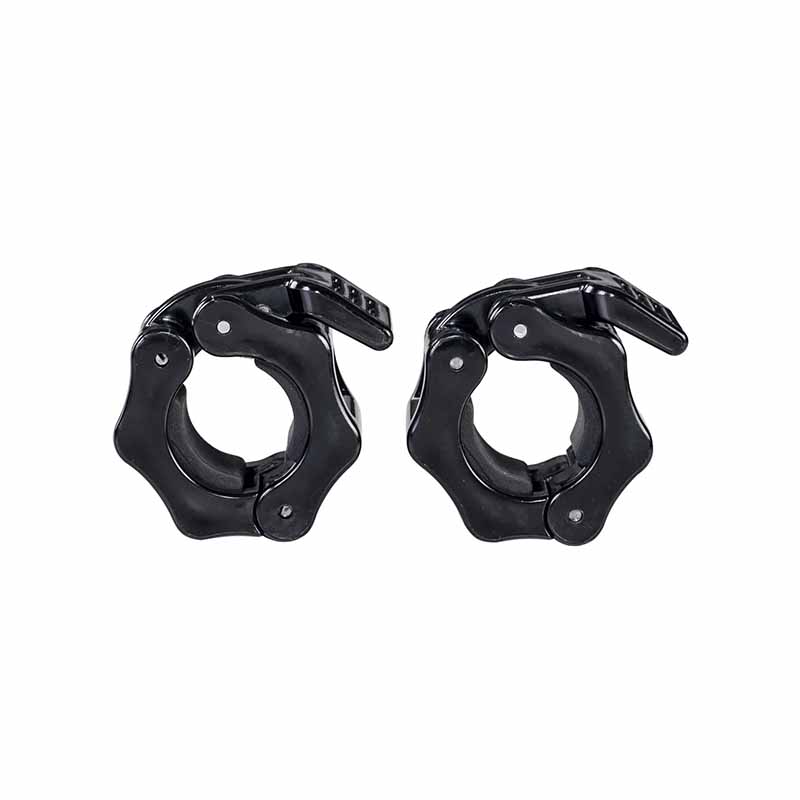 Colliers Northern Lights Hex Lock, régulier, noir, paire - Fitness Dépôt +