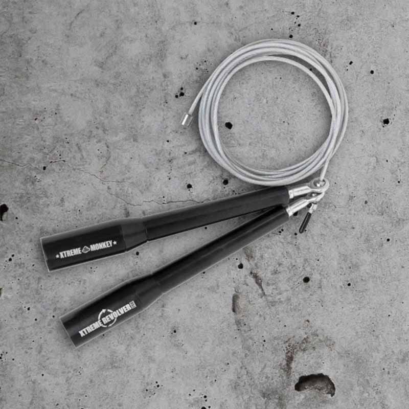 Corde à sauter de vitesse en aluminium XM FITNESS Revolver - Fitness Dépôt +